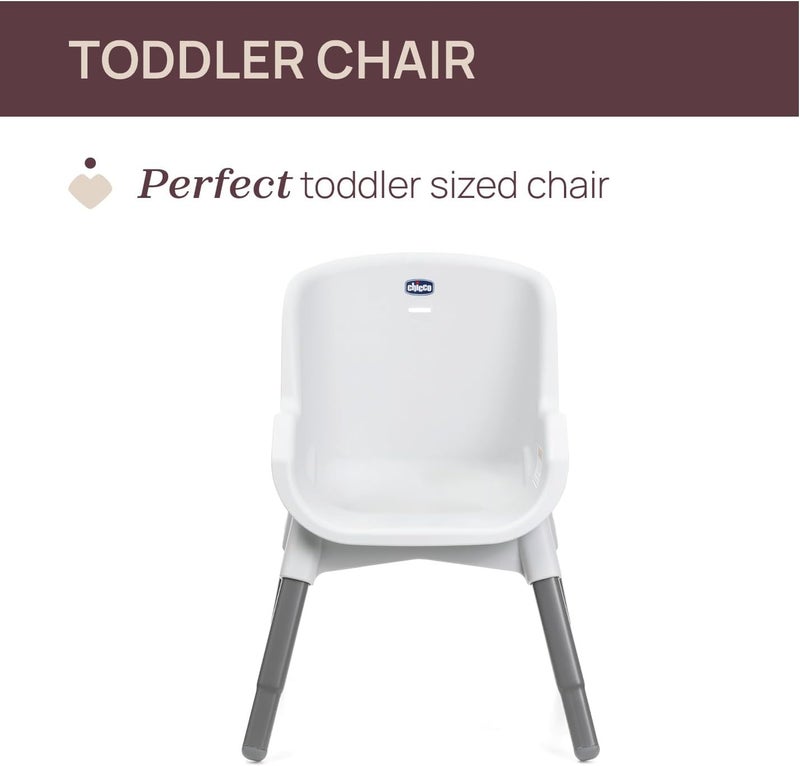 Chicco Zest Highchair 6m-7y, Moon Grey - Image 4
